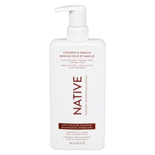 Picture of NATIVE HAIR COCONUT and VANILLA MOISTURIZING SHAMPOO 487ML