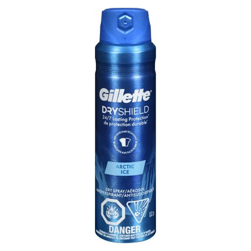 Picture of GILLETTE ANTIPERSPIRANT - ARCTIC ICE 122GR