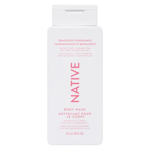 Picture of NATIVE BODY WASH - GRAPEFRUIT and BERGAMOT  532ML