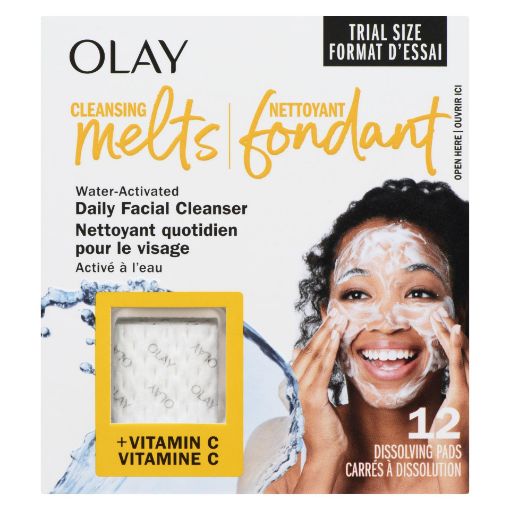 Picture of OLAY FACIAL CLEANSING MELTS VITAMIN C 12S