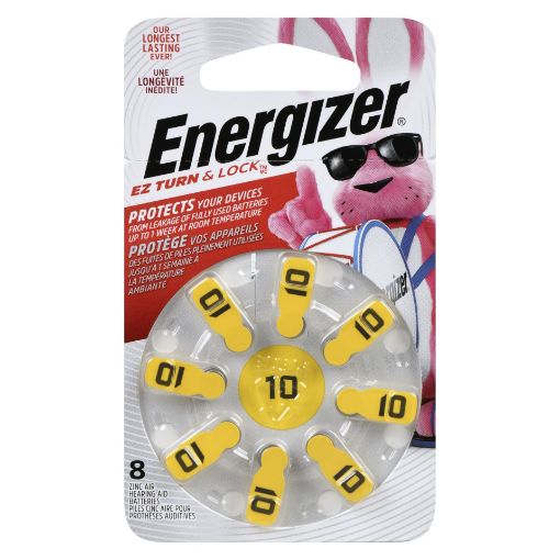 Picture of ENERGIZER HEARING AID BATTERIES - SIZE 10 8S