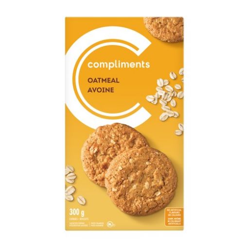 Picture of COMPLIMENTS COOKIES - OATMEAL 300GR