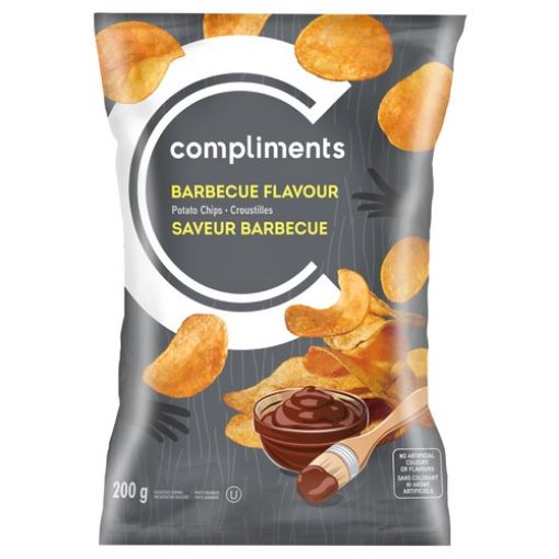 Picture of COMPLIMENTS POTATO CHIPS - BARBEQUE 200GR