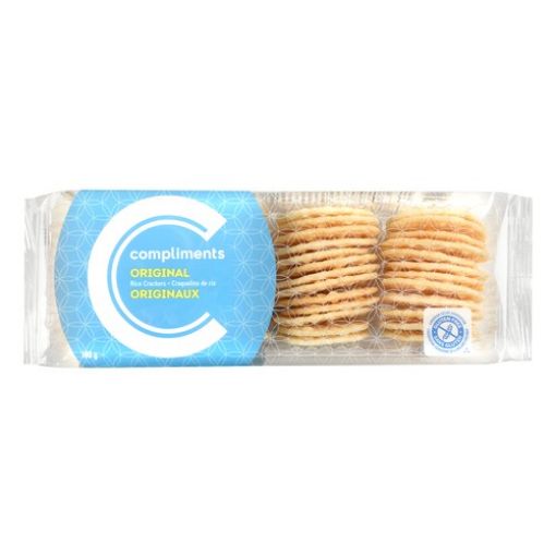 Picture of COMPLIMENTS RICE CRACKERS - ORIGINAL 100GR