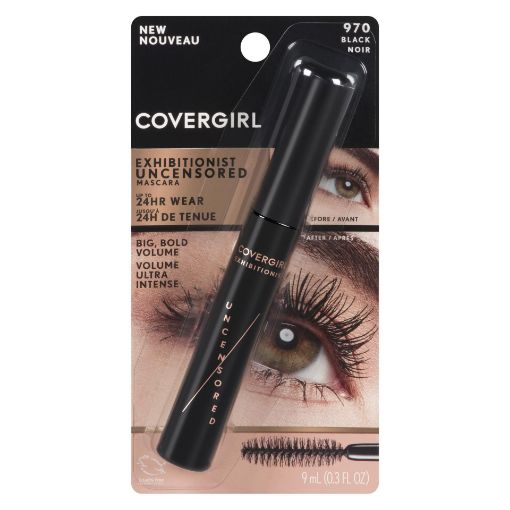 Picture of COVERGIRL EXHIBITIONIST UNCENSORED MASCARA - BLACK                         