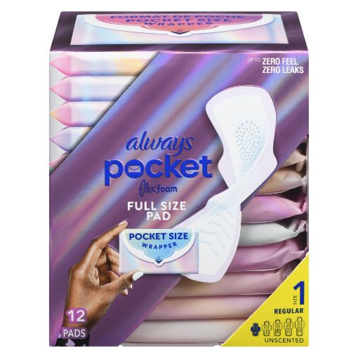 Picture of ALWAYS INFINITY POCKET FLEXFOAM PADS - SZ1 REGULAR WITH WINGS 1X 12S