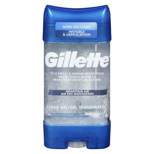 Picture of GILLETTE CLEAR GEL DEODORANT - MOUNTAIN AIR 108GR