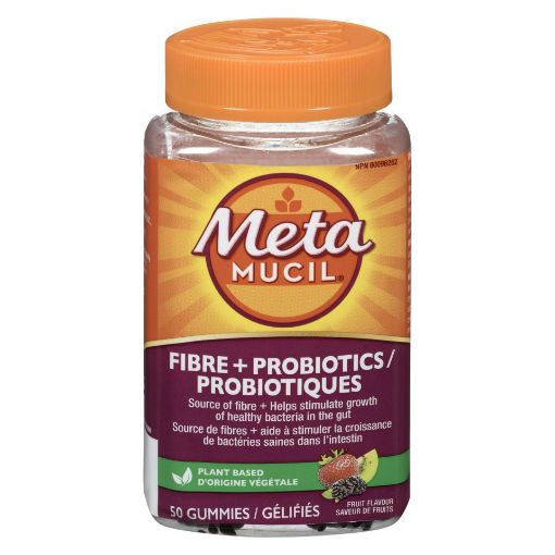 Picture of METAMUCIL FIBER + PROBIOTIC GUMMY 50S