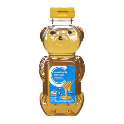 Picture of COMPLIMENTS NATURAL LIQUID PURE HONEY 375GR