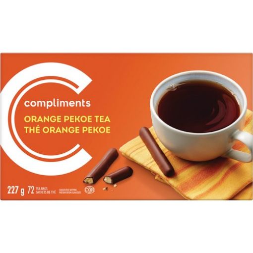 Picture of COMPLIMENTS TEA BAGS - ORANGE PEKOE 72S