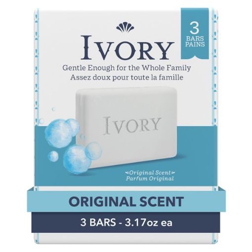 Picture of IVORY BAR SOAP - ORIGINAL 3X90GR
