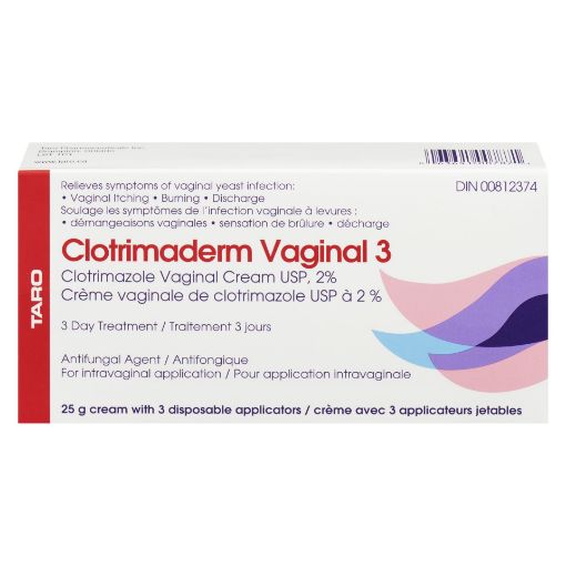 Picture of CLOTRIMADERM VAGINAL CREAM - WITH APPLICATOR 2% 25GR           