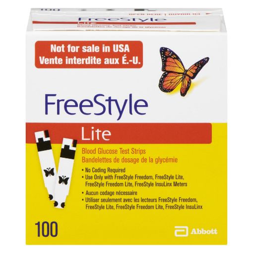 Picture of FREESTYLE LITE TEST STRIPS 100S                                            