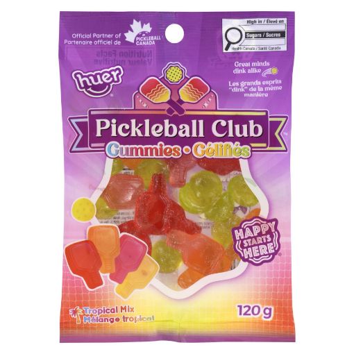 Picture of HUER GUMMIES - PICKLEBALL CLUB 120GR