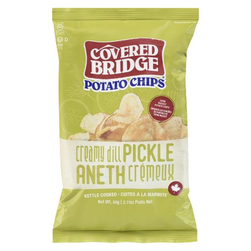 Picture of COVERED BRIDGE CHIPS - CREAMY DILL PICKLE 60GR