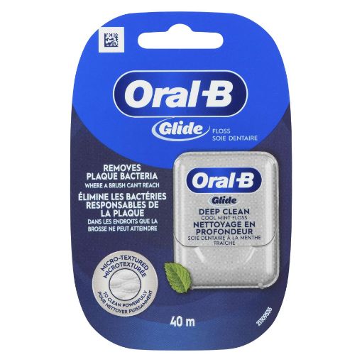 Picture of ORAL-B GLIDE PRO-HEALTH DEEP CLEAN FLOSS - COOL MINT 40M