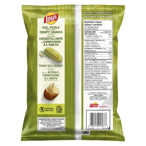 Picture of LAYS CHIPS - DILL PICKLE 66GR
