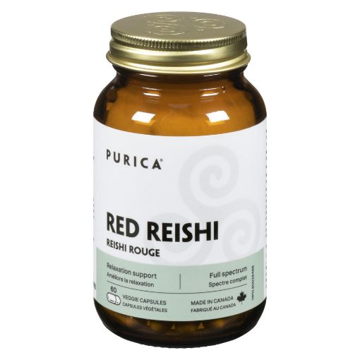 Picture of PURICA RED REISHI - MICRONIZED MUSHROOMS 60S