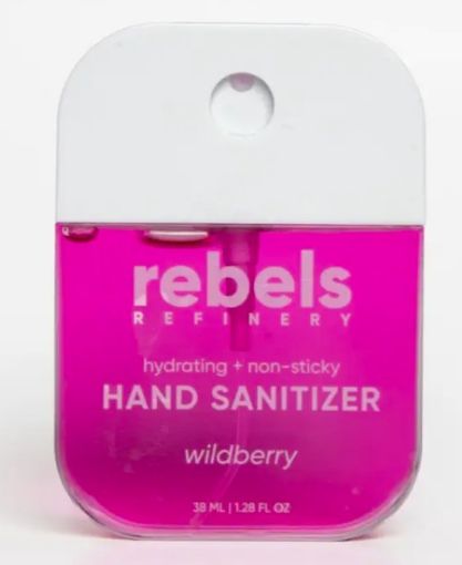 Picture of REBELS REFINERY POCKET SANITIZER WILD BERRY 38ML