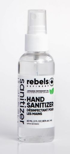 Picture of REBELS REFINERY HAND SANITIZER SPRAY 60ML