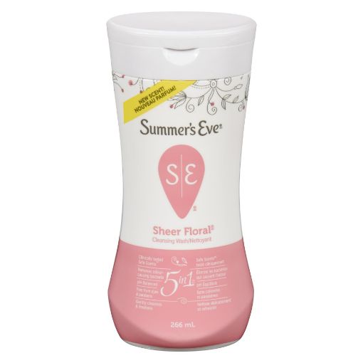 Picture of SUMMERS EVE 5IN1 CLEANSING WASH -SHEER FLORAL 266ML