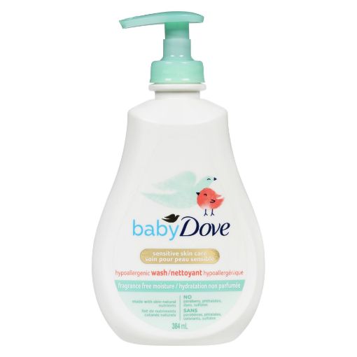 Picture of DOVE BABY BODY WASH - TIP TO TOE SENSITIVE MOISTURE 384ML                  