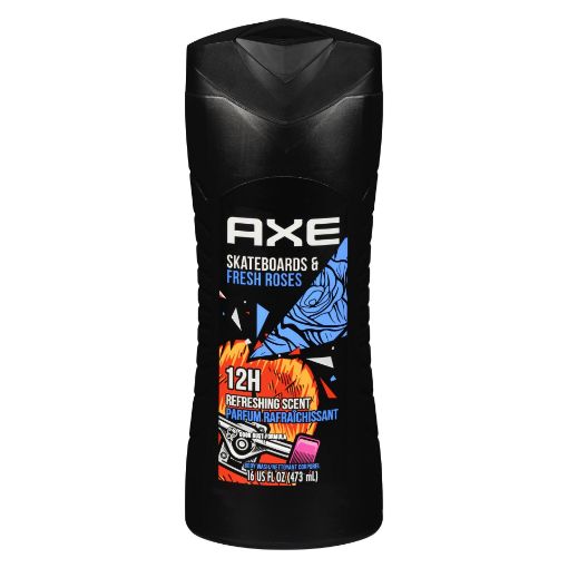 Picture of AXE BODYWASH - SKATEBROAD FRESH ROSES 473ML