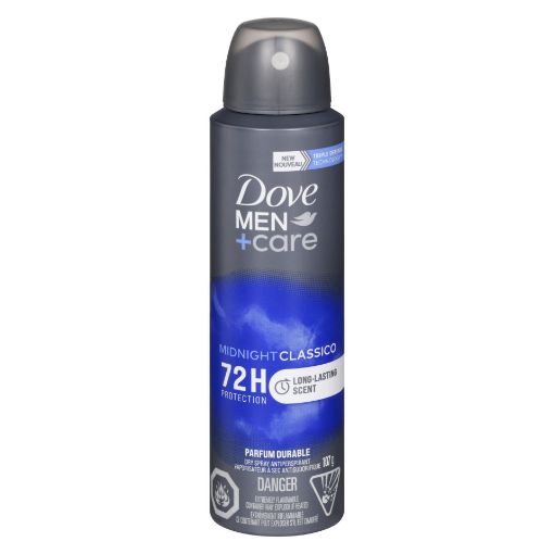 Picture of DOVE MEN+CARE ANTIPERSPIRANT DRY SPRAY - MIDNIGHT CLASSICO 107GR