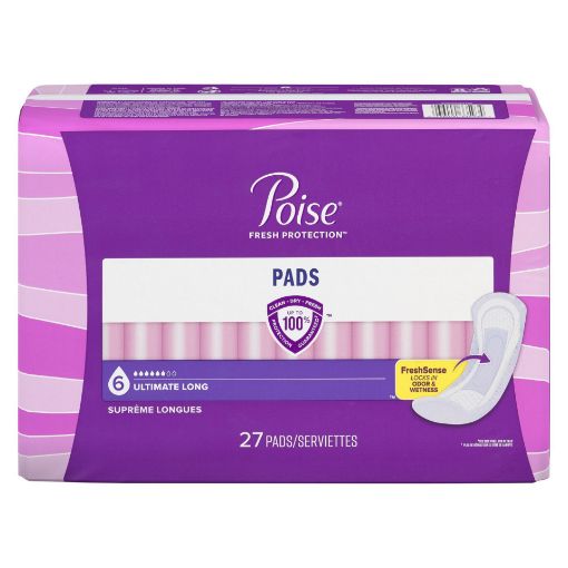 Picture of POISE PADS - ULTIMATE - LONG 27S