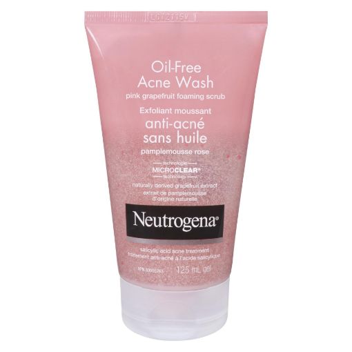 Picture of NEUTROGENA OIL FREE SCRUB - PINK GRAPEFRUIT 125ML                          