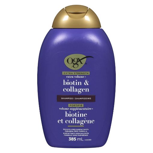 Picture of OGX BIOTIN and COLLAGEN ES SHAMPOO 385ML