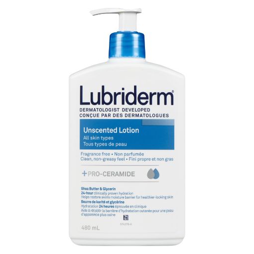 Picture of LUBRIDERM LOTION - UNSCENTED 480ML                                         