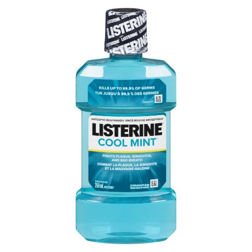 Picture of LISTERINE MOUTHWASH - COOL MINT 250ML                                      