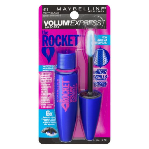 Picture of MAYBELLINE VOLUM EXPRESS THE ROCKET MASCARA - VERY BLACK WP                