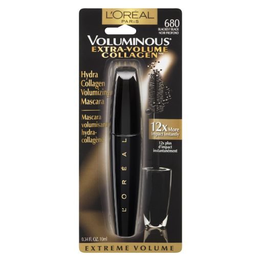 Picture of LOREAL VOLUMINOUS EXTRA VOLUME COLLAGEN MASCARA - BL BLACK                 