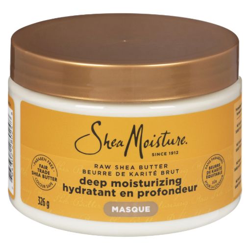 Picture of SHEA MOISTURE RAW SHEA BUTTER STYLING AID MASQUE DEEP TREATMENT 326GR