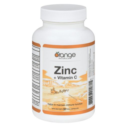 Picture of ORANGE NATURALS ZINC CITRATE 50MG 60S                                      