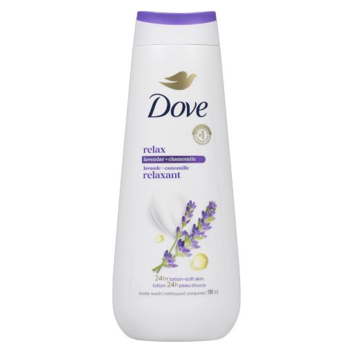 Picture of DOVE BODY WASH - RELAX LAVENDAR 591ML