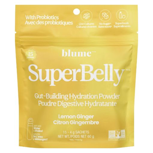 Picture of BLUME SUPERBELLY POWDER - LEMON/GINGER 60GR