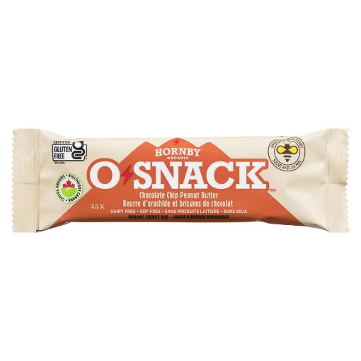 Picture of HORNBY ORGANIC OSNACK BAR - CHOCOLATE CHIP PEANUT BUTTER 45GR