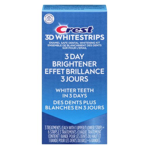 Picture of CREST 3D WHITE 3DAY BRIGHTENER WHITESTRIPS 3S