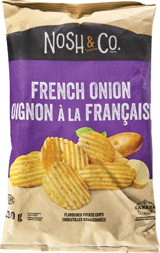 Picture of NOSH and CO POTATO CHIPS - ONION 130GR