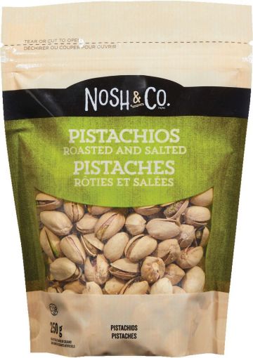 Picture of NOSH and CO PISTACHIOS - ROASTED and SALTED 250GR