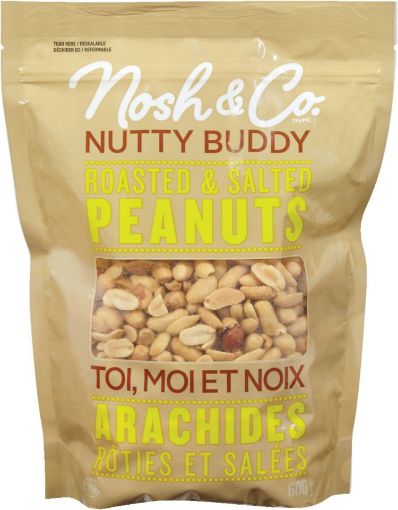 Picture of NOSH and CO PEANUTS - ROASTED and SALTED 600GR