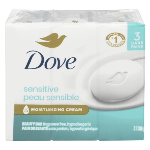 Picture of DOVE BAR SOAP - SENSITIVE SKIN 318GR                                       
