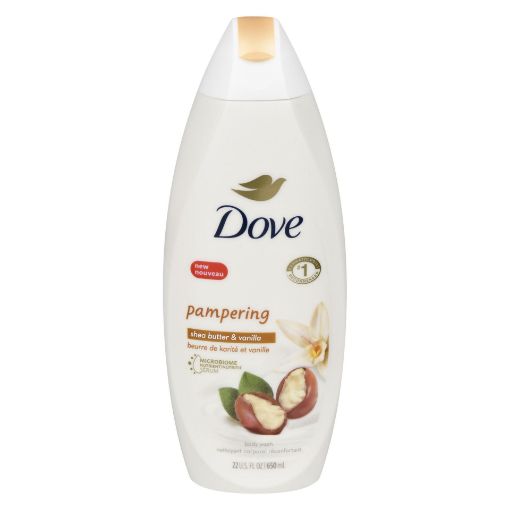 Picture of DOVE BODY WASH - PURELY PAMPERING 650ML