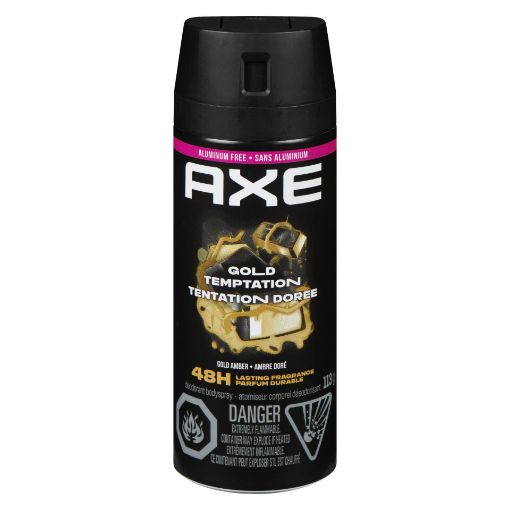 Picture of AXE BODY SPRAY - GOLD TEMPTATION 113GR