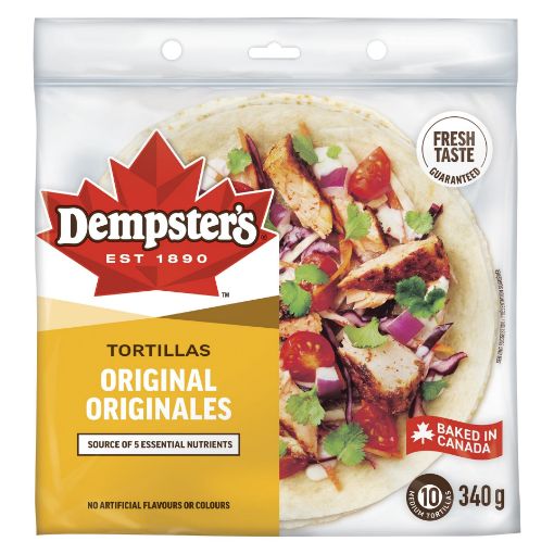 Picture of DEMPSTERS PLAIN TORTILLA 7 INCH