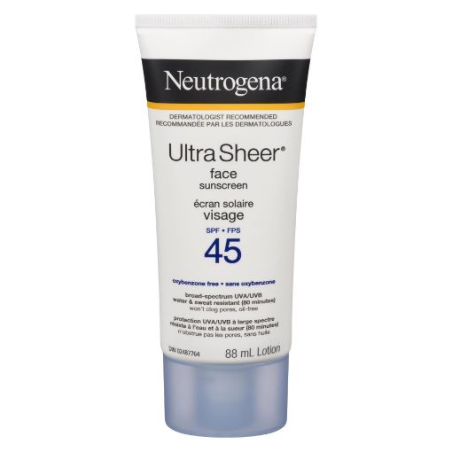 Picture of NEUTROGENA ULTRA SHEER FACE SUNSCRN SPF45 88ML