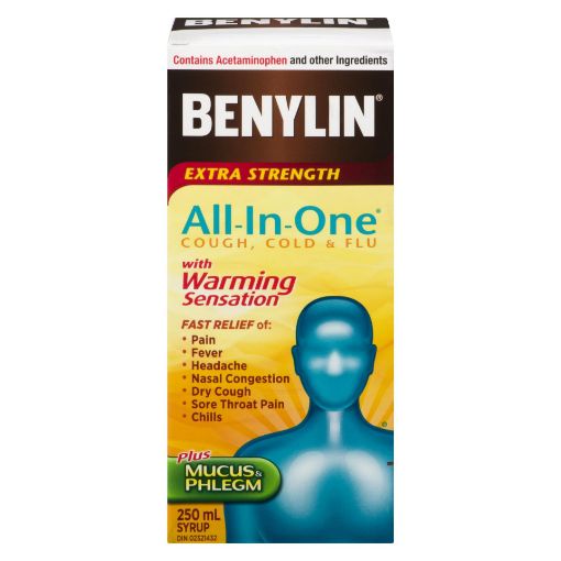 Picture of BENYLIN ES ALL-IN-ONE W/WARMING 250ML